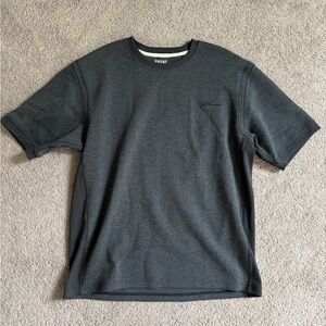 NWOT Rhone Casual Black Cotton Shirt - Large